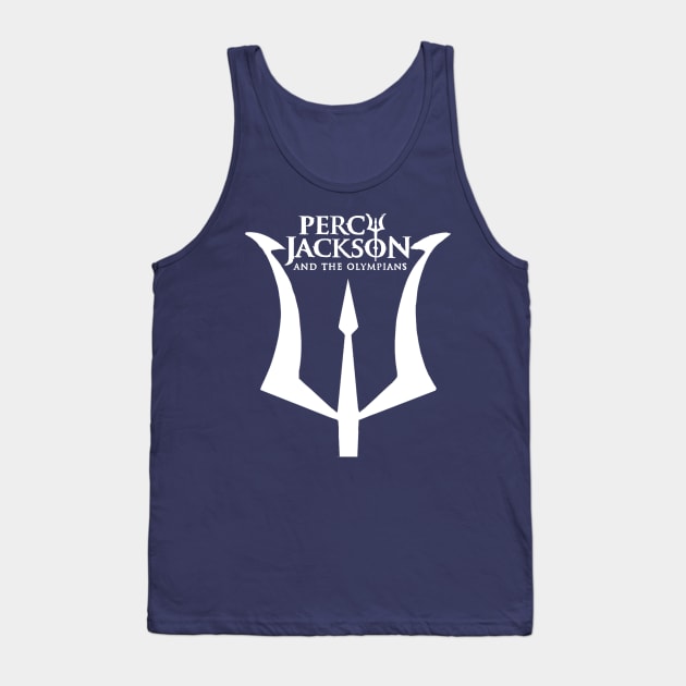 percy jackson Walker Scobell and the olympians series logo camp half blood t shirt Tank Top by ironpalette